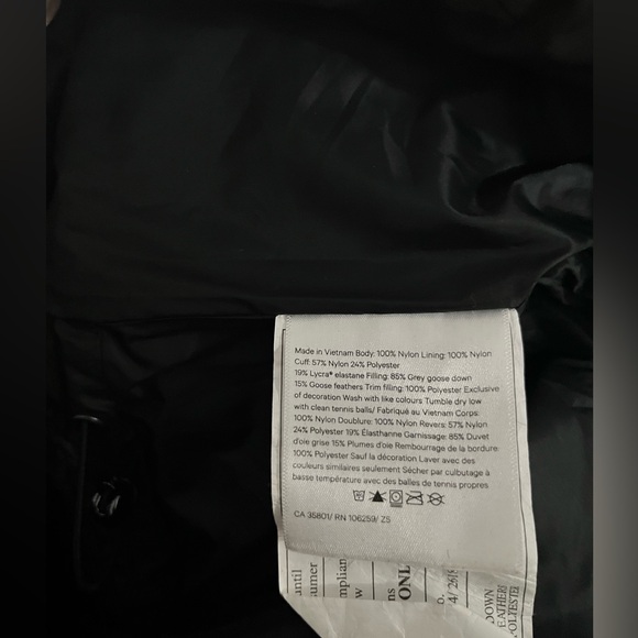 Size 6 Lululemon Cloudscape jacket, Dark Abode - Picture 7 of 7